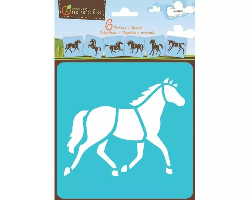 Schablonen Pferde