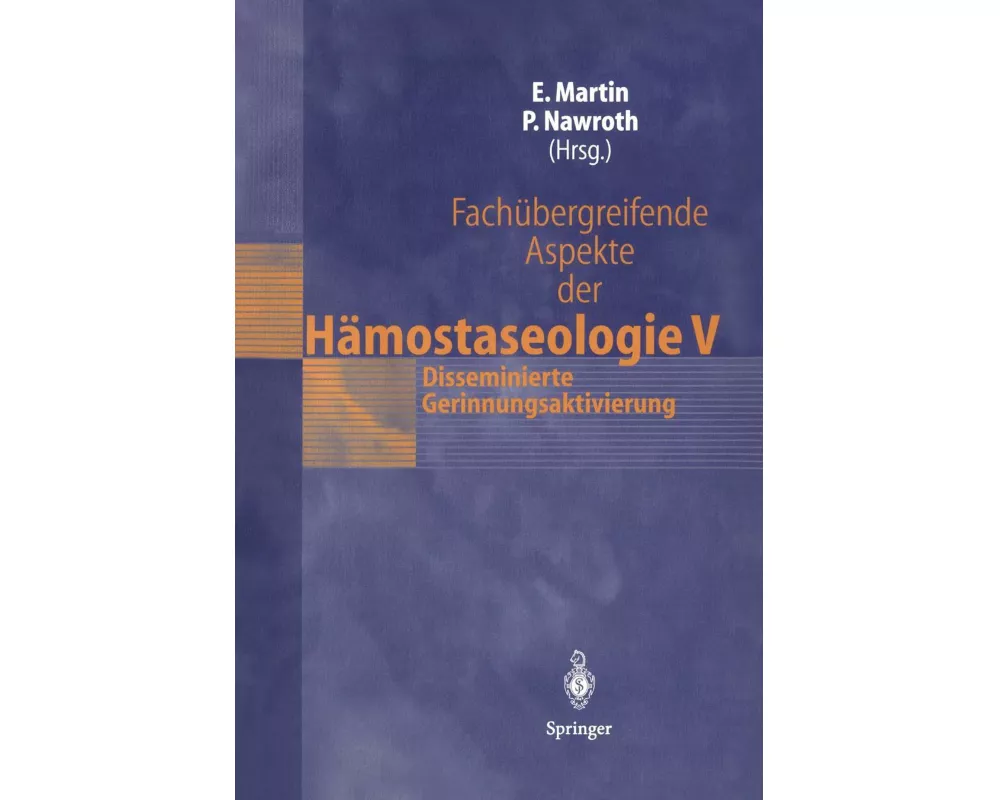 Fachübergreifende Aspekte der Hämostaseologie V