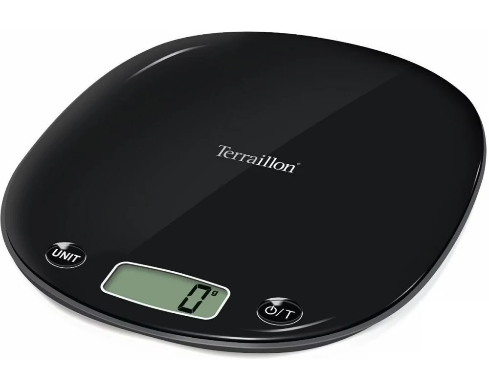 Terraillon Küchenwaage Macaron + Schwarz