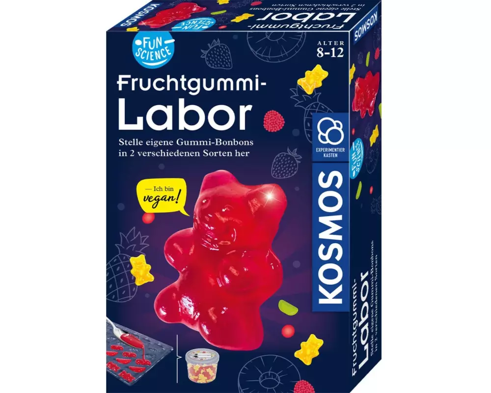 Kosmos Experimentierkasten Fun Science: Fruchtgummi-Labor