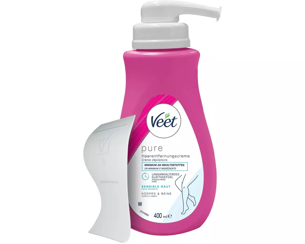 Veet Enthaarungscrème Pure Körper 400 ml