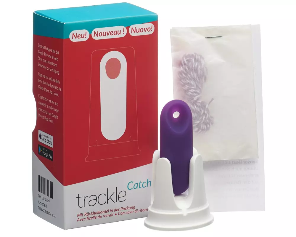 Trackle Zykluscomputer Trackle Catch Sensorsystem mit Rückholband