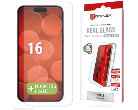 Displex 02001 Display-/Rückseitenschutz für Smartphones Klare Bildschirmschutzfolie Apple 1 Stück(e)
