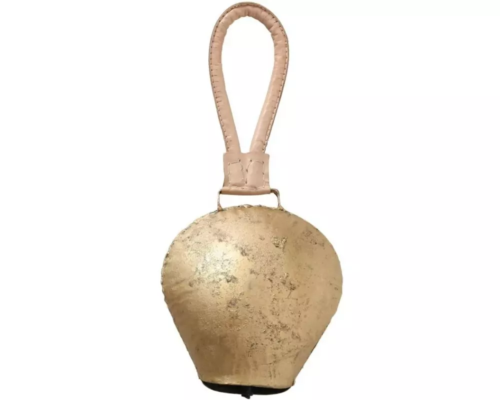 Boltze Aufhänger Kuhglocke 41 x 17, Antikgold