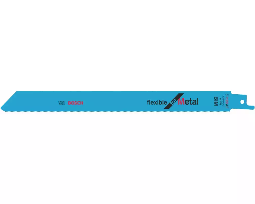 Bosch Professional Säbelsägeblatt S 1122 AF Flexible for Metal, 5 Stück