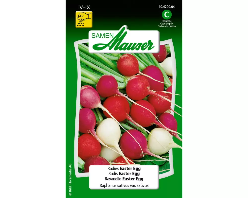 Samen Mauser Samen Radies Easter Egg