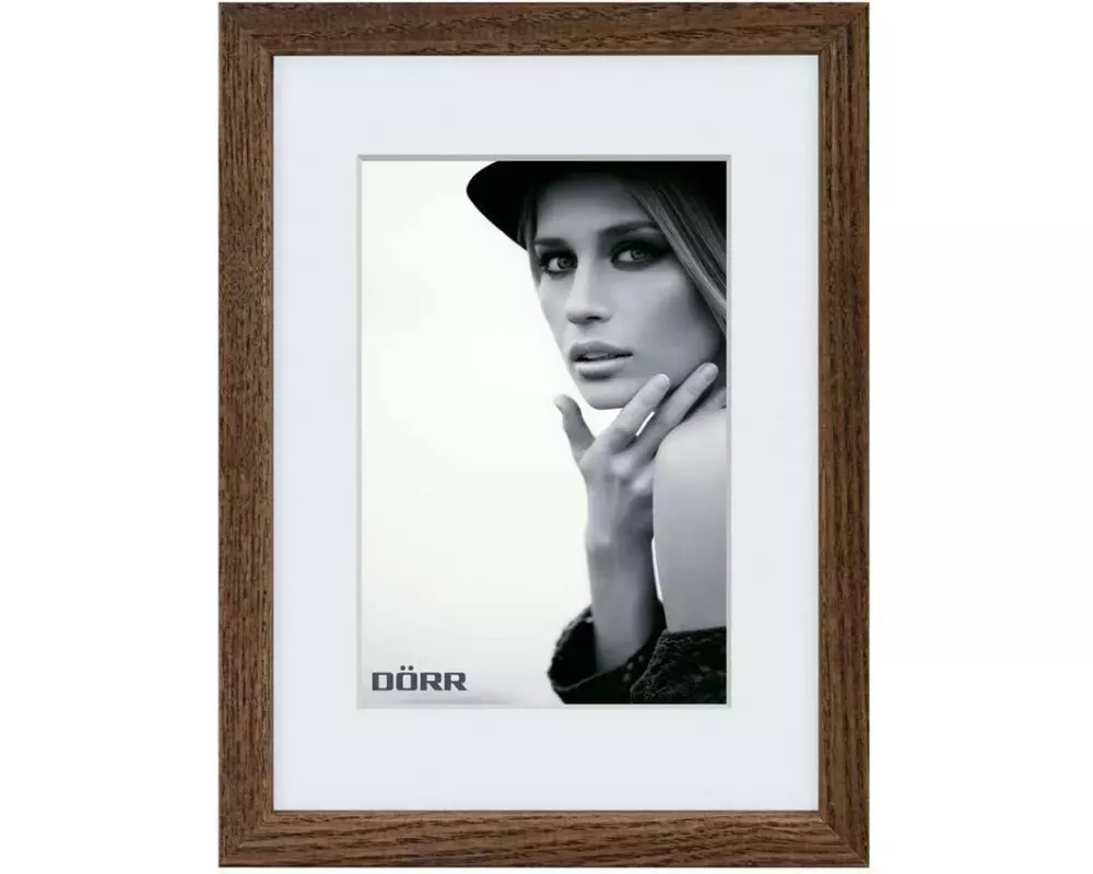 Dörr Bilderrahmen Slim Dunkelbraun, 15 x 20 cm