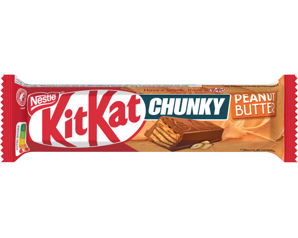 KITKAT Crunchy Peanut Butter 12566076 42g, 24 Stk.