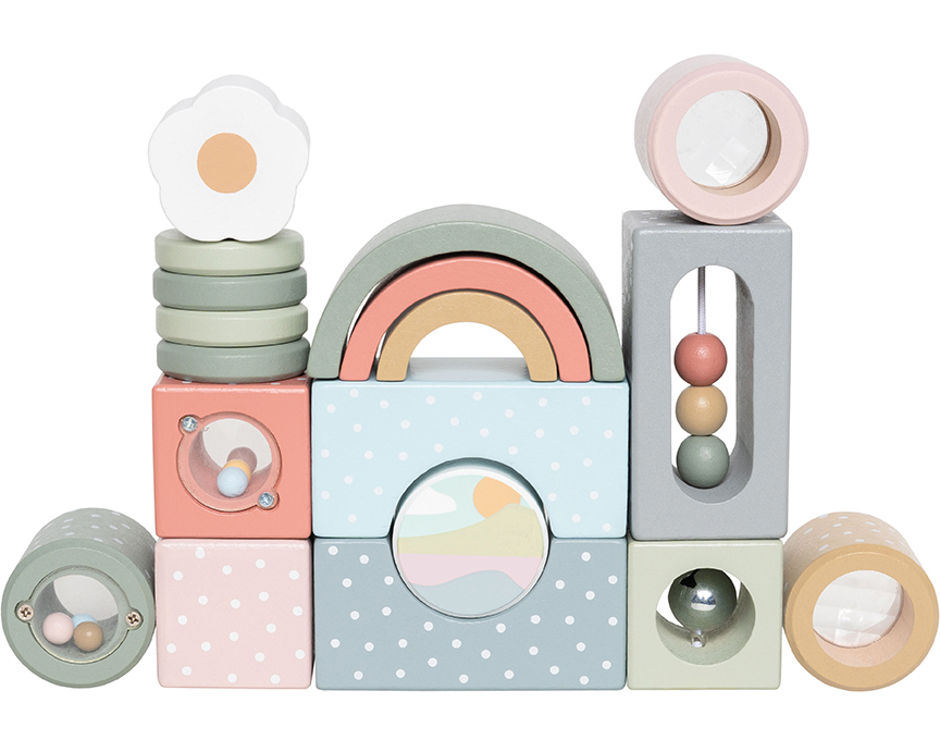 JABADABADO Motorik-Bauklötze W7288 11-teilig