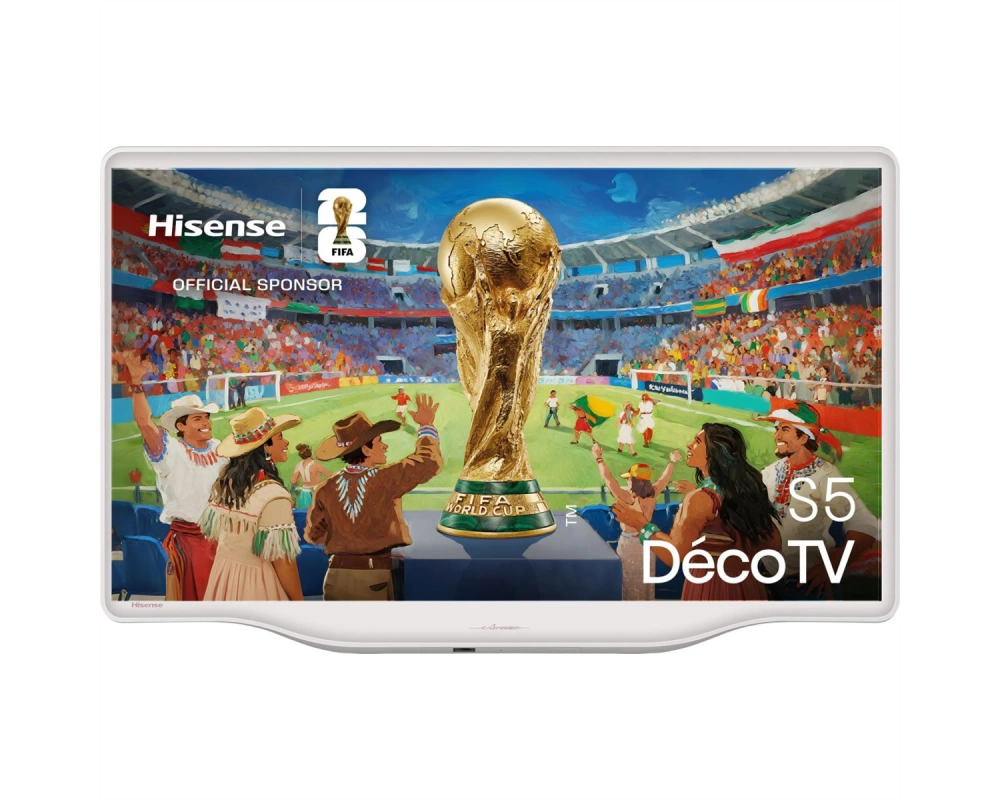 Hisense TV 32S5Q 32", FHD, 60Hz, Déco TV
