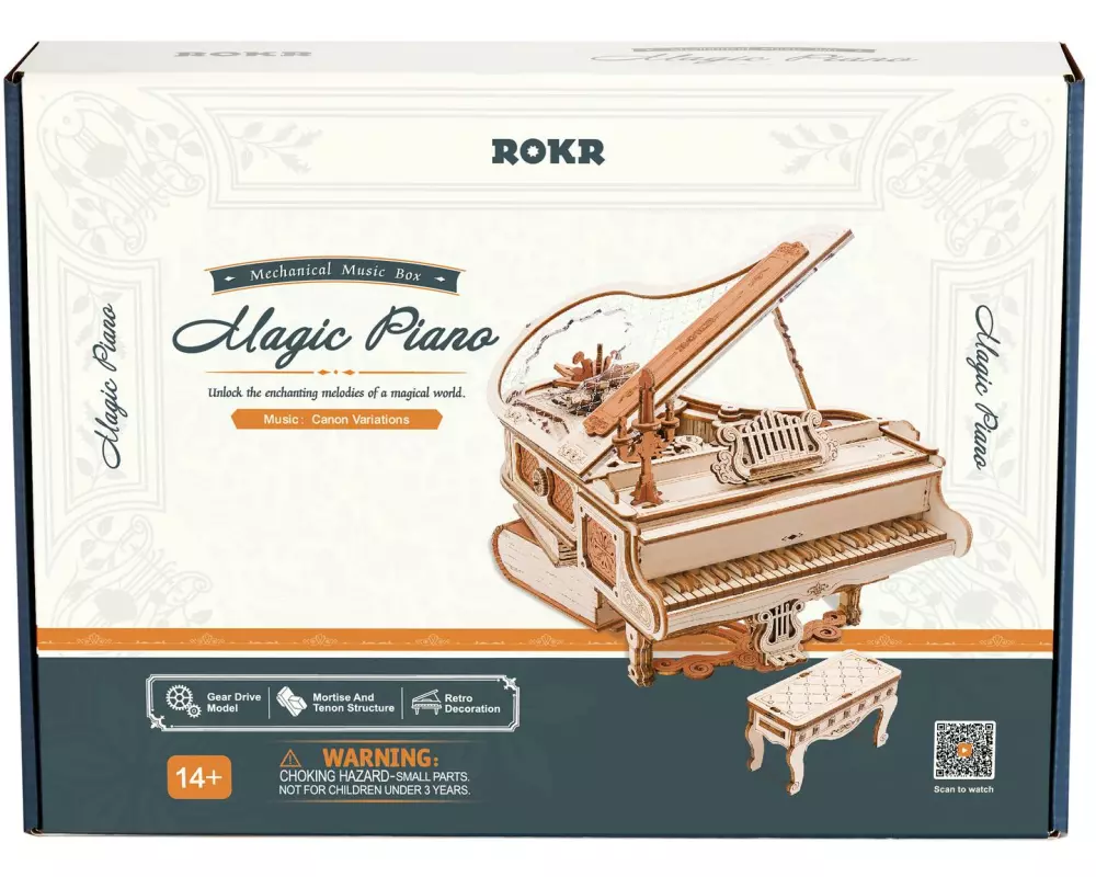 RoboTime Bausatz Magic piano 223-teilig
