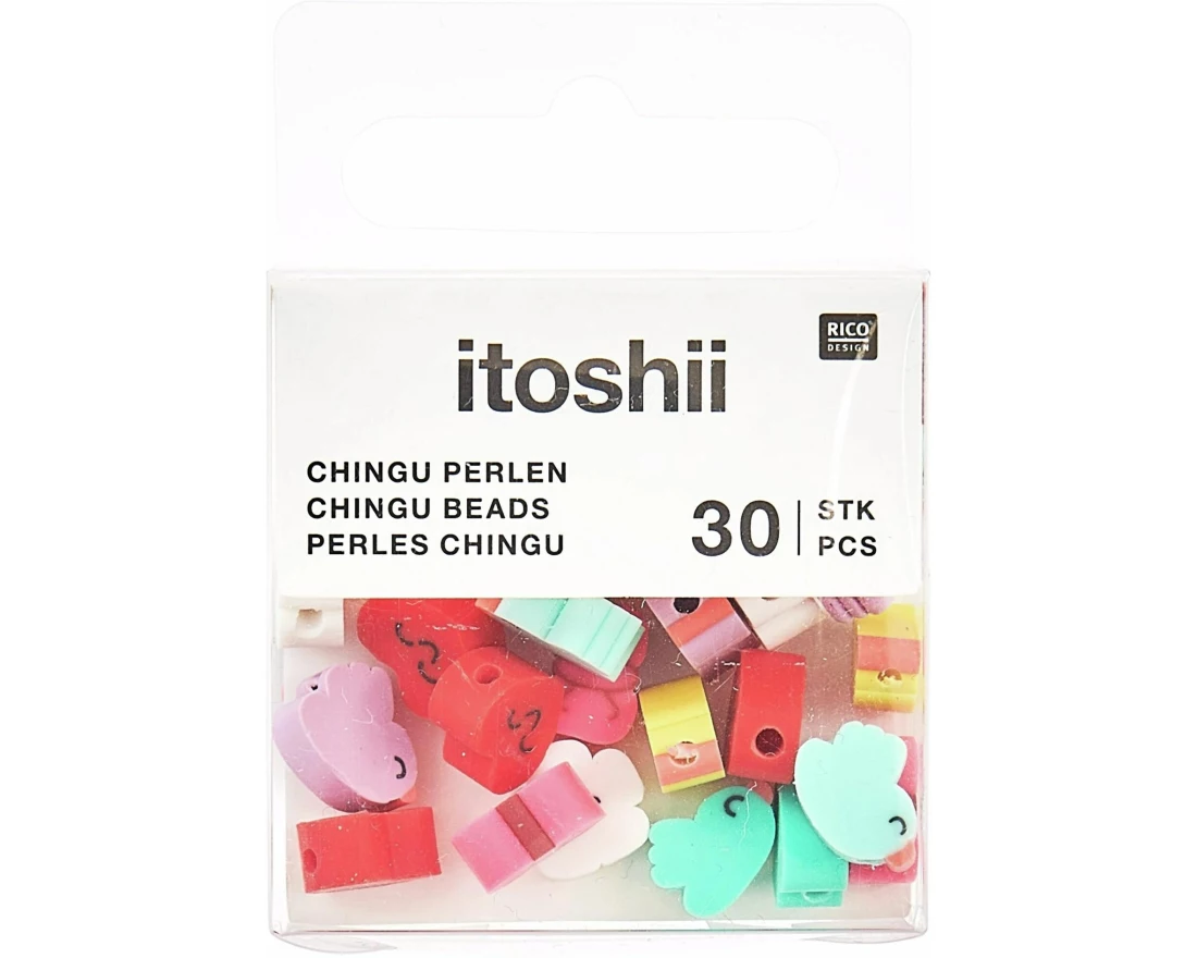 Rico Design Perlen Chingu, Sky Mix 30 Stück