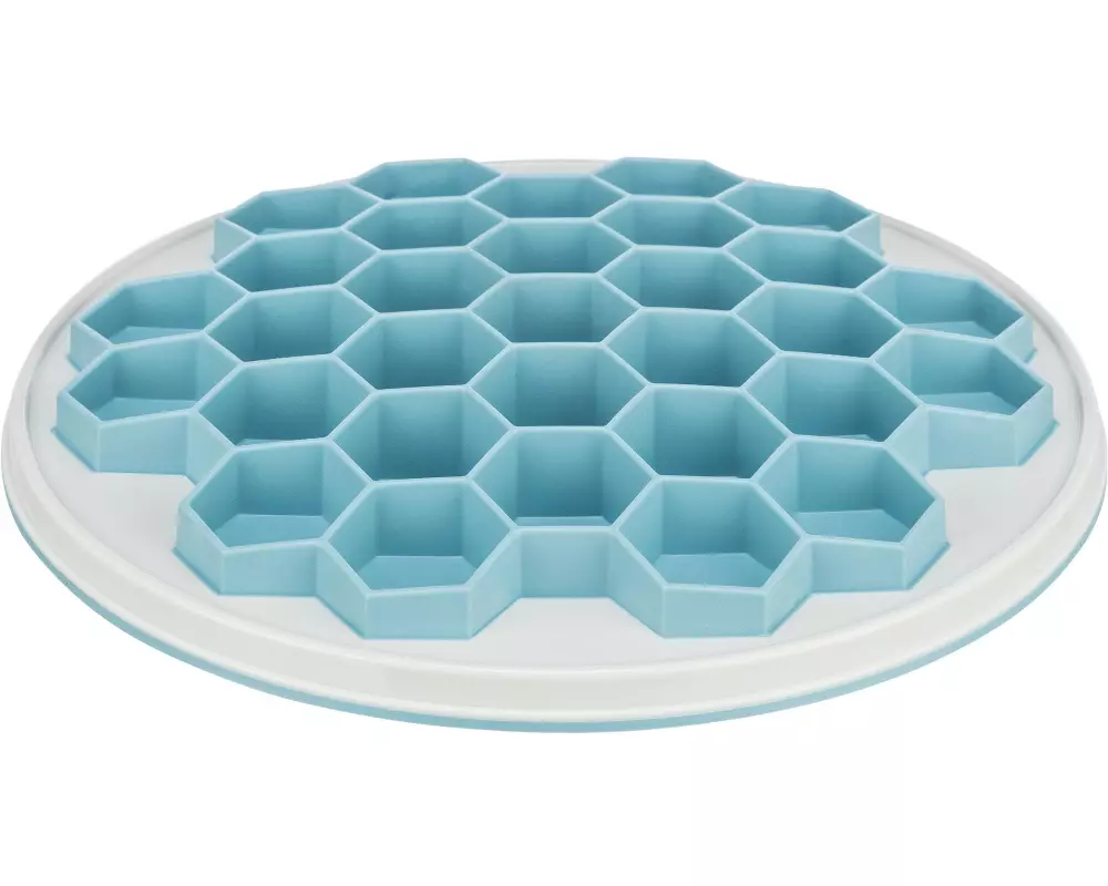 Trixie Futtermatte Slow Feeding Hive, Ø 30 cm, Blau