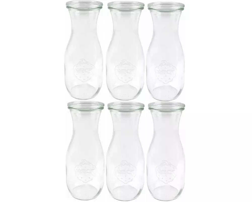 Weck Einmachflasche 500 ml, 6 Stück