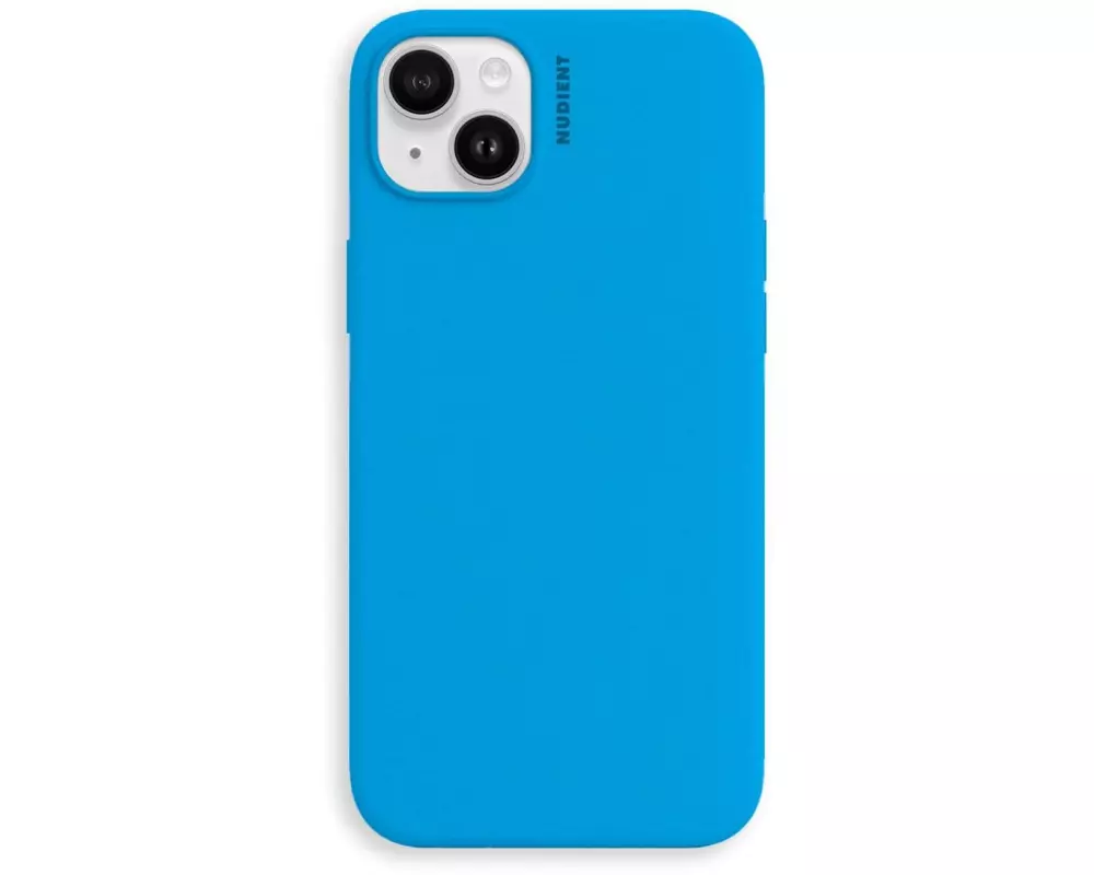 Nudient Back Cover Base Case iPhone 14 Plus Vibrant Blue