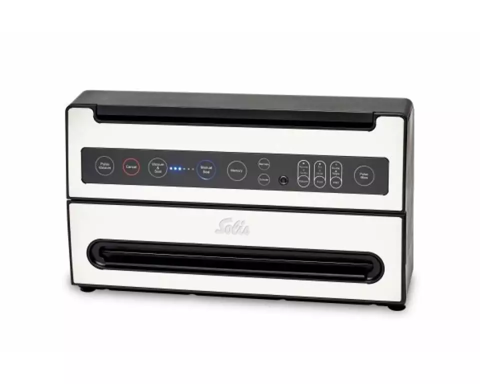 Solis Vakuumiergerät VertiVac Plus Schwarz/Silber