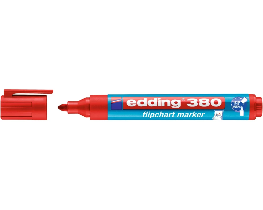 edding Flipchart-Marker 380 Rot