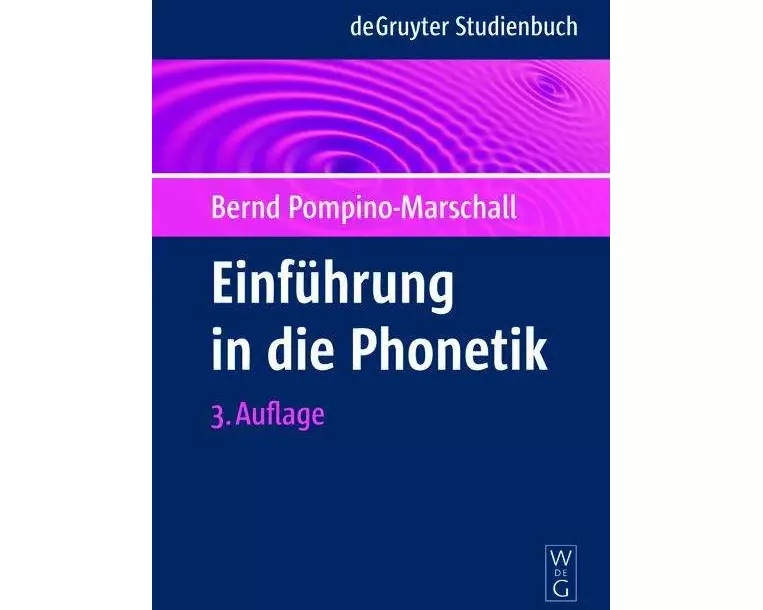 Einführung in die Phonetik
