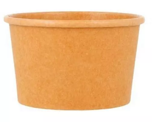 Webstar Eisbecher Kraft 120 ml Braun 50 Stück