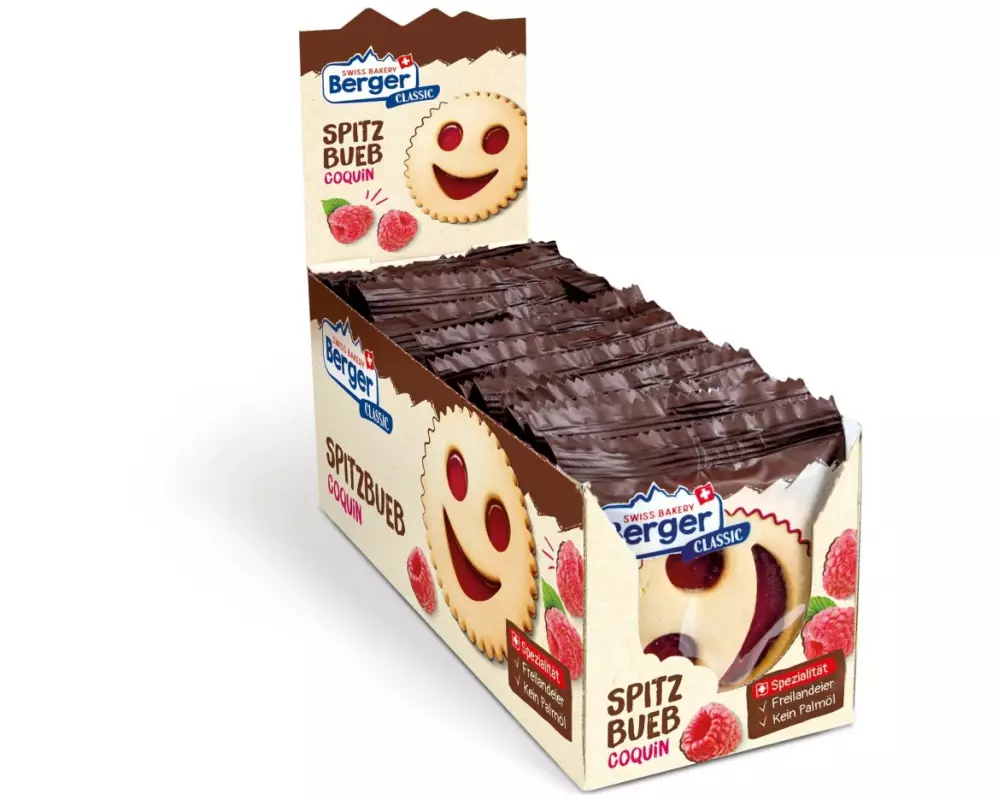 Berger Gebäck Spitzbueb 15 x 74 g
