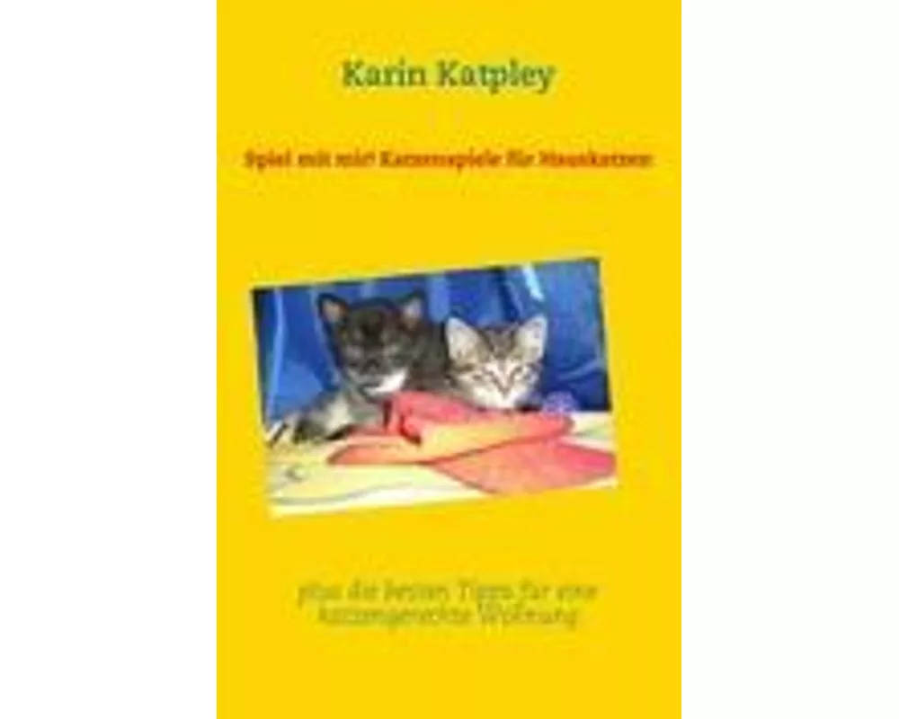 Spiel mit mir! Katzenspiele für Hauskatzen plus die besten Tipps für eine katzengerechte Wohnung
