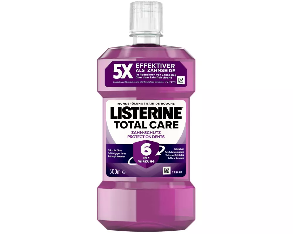 Listerine Mundspülung Total Care Zahnschutz 500 ml