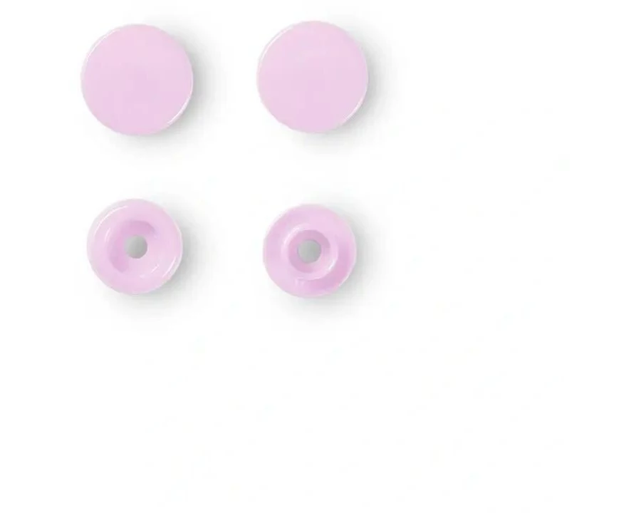 Prym Druckknöpfe Color Snaps Grau, Ø 12,4 mm, 30 Stück