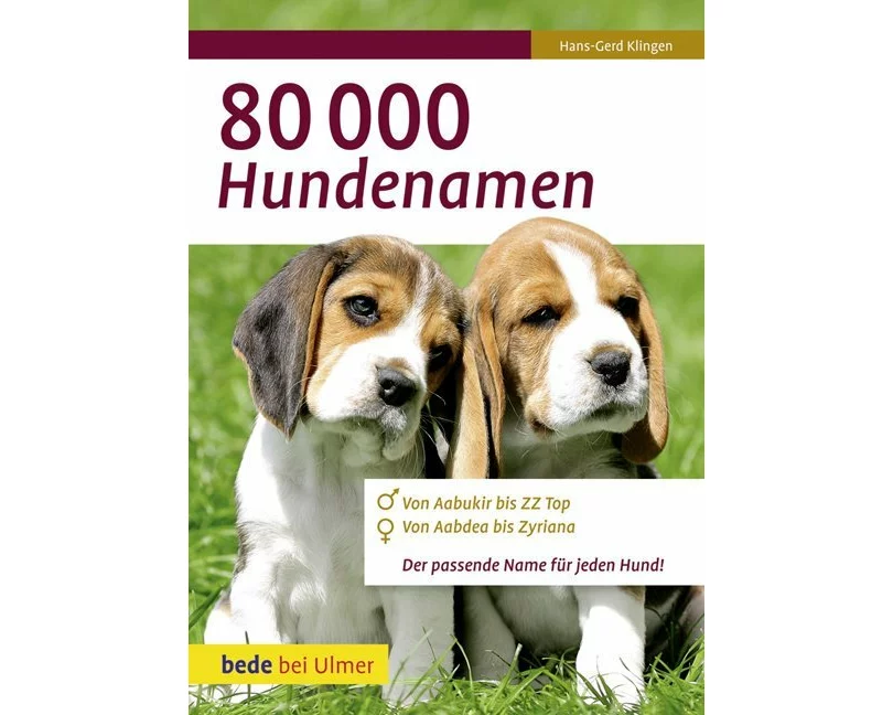 80 000 Hundenamen
