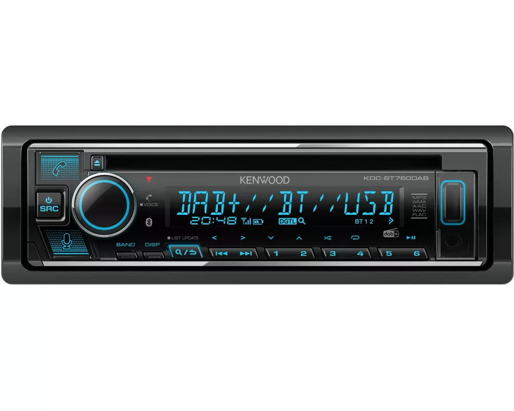 Kenwood Autoradio KDC-BT760DAB 1 DIN