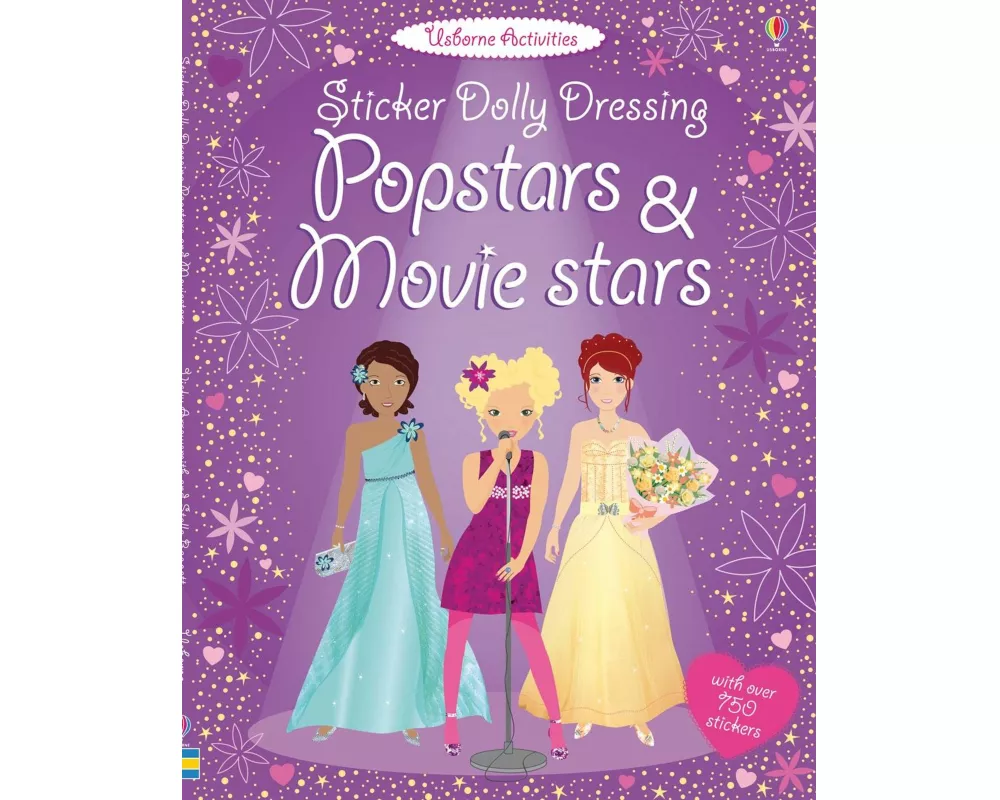 Sticker Dolly Dressing Popstars & Movie Stars