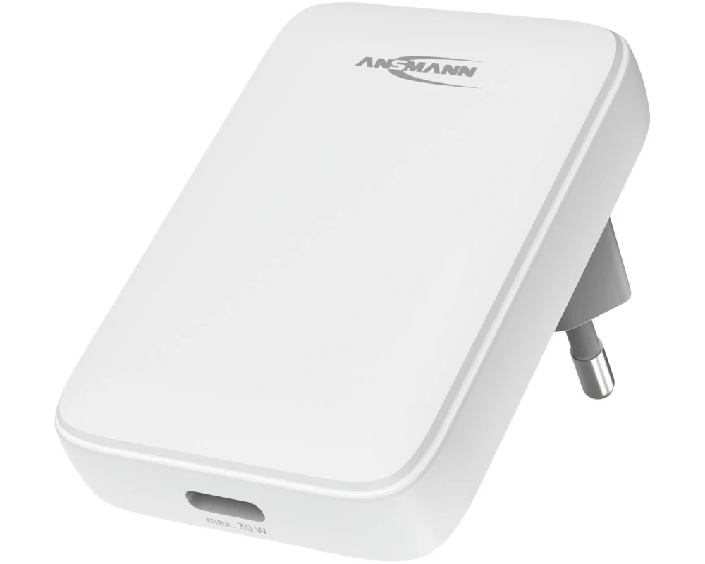 Ansmann USB-Ladegerät USB-C Wall Charger 130PD 30W, schwarz