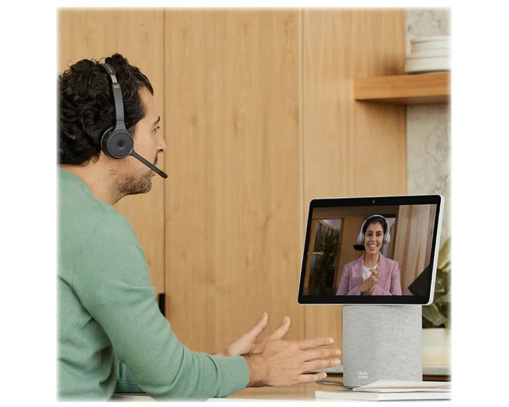 Cisco Headset 721 Wireless Single+Stand, Carbon Black, USBA Bundle