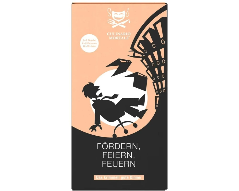 Culinario Mortale Partyspiel Fördern, Feiern, Feuern