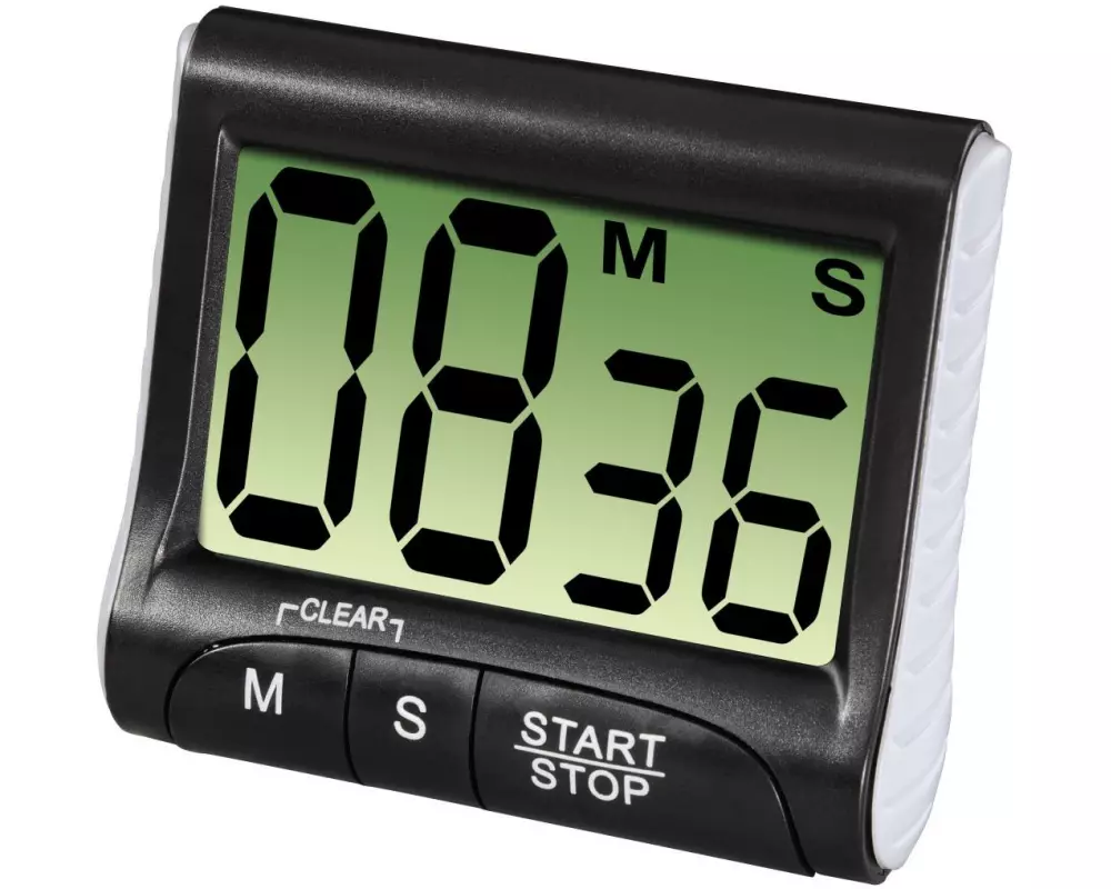 Xavax Küchentimer Countdown, Schwarz