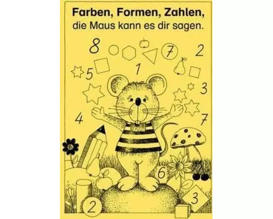 Farben, Formen, Zahlen die Maus kann es dir sagen