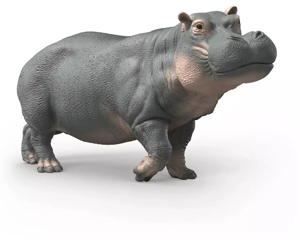 Schleich Spielzeugfigur Flusspferd