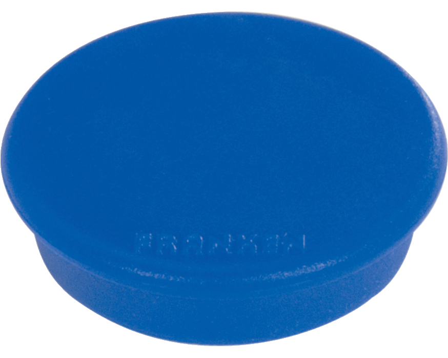 FRANKEN Magnete 38mm HM38 03 blau 10 Stück
