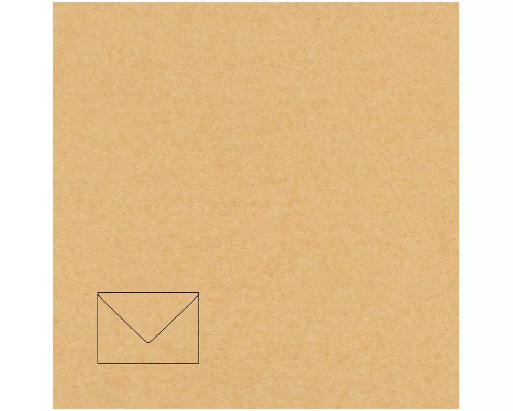 Rico Design Paper Poetry Essentials Umschlag B6 Gold, 50 Stück