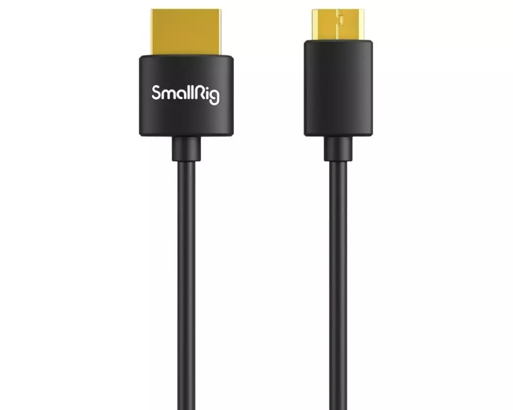 Smallrig Ultra Slim 4K-Datenkabel Mini-HDMI (HDMI-C) - HDMI, 0.55 m
