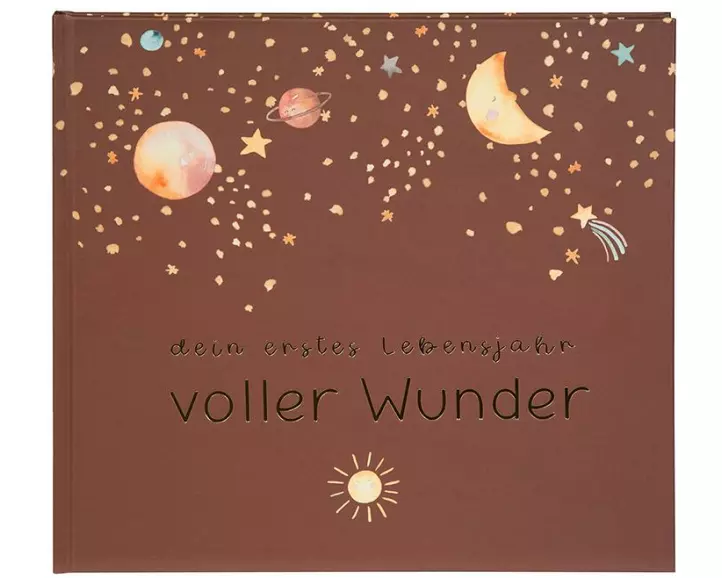 Goldbuch Babytagebuch voller Wunder Weltraum