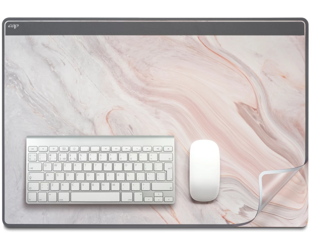 CEP Schreibunterlage 58.5x38.5cm 1008001631 rosa marmor