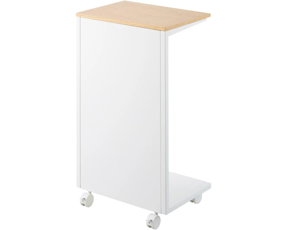 Yamazaki Beistelltisch Tower 31 x 22 x 55 cm, Weiss