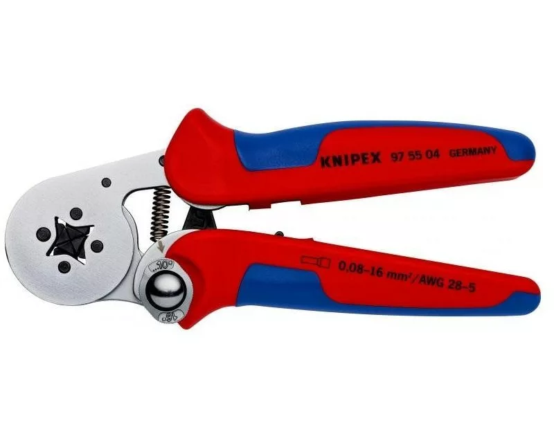 Knipex Crimpzange Selbsteinstellend 180 mm
