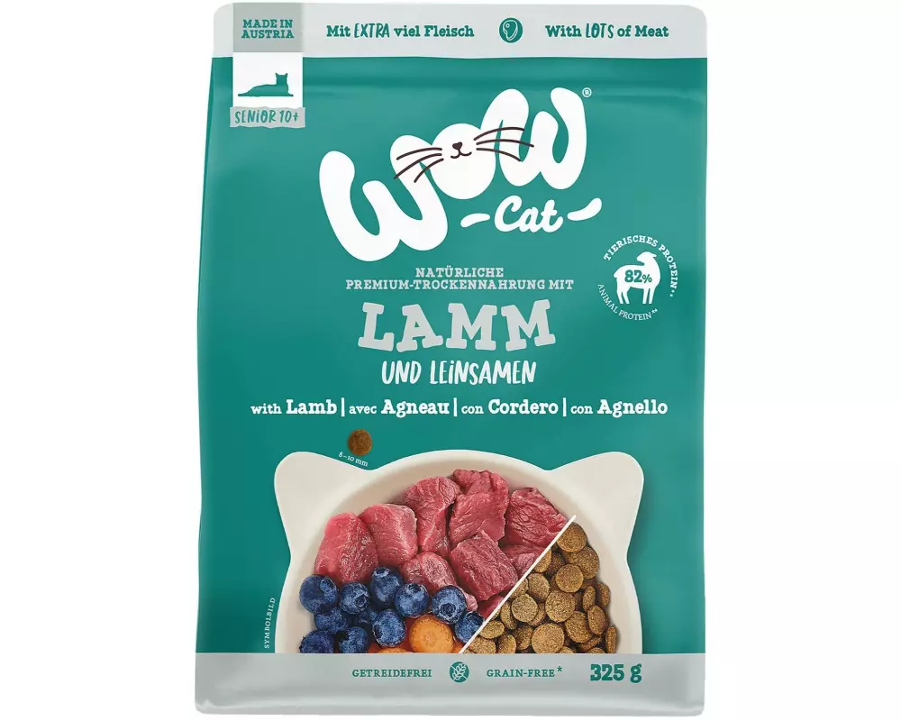 WOW Cat Senior mit Lamm