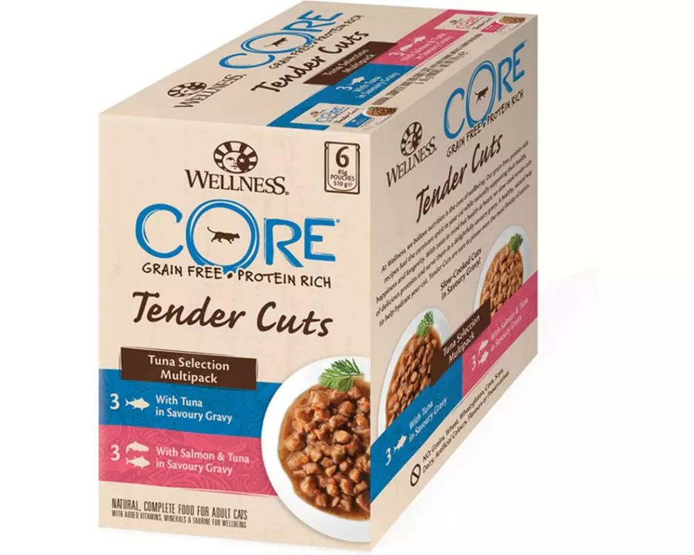 Wellness Core Nassfutter Thunfisch Selection 6 x 85g
