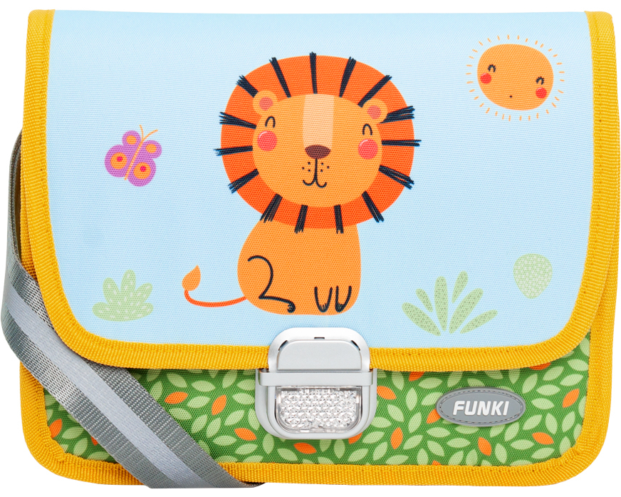 FUNKI Kindergarten-Tasche 6020.030 Happy Lion 265x200x700mm