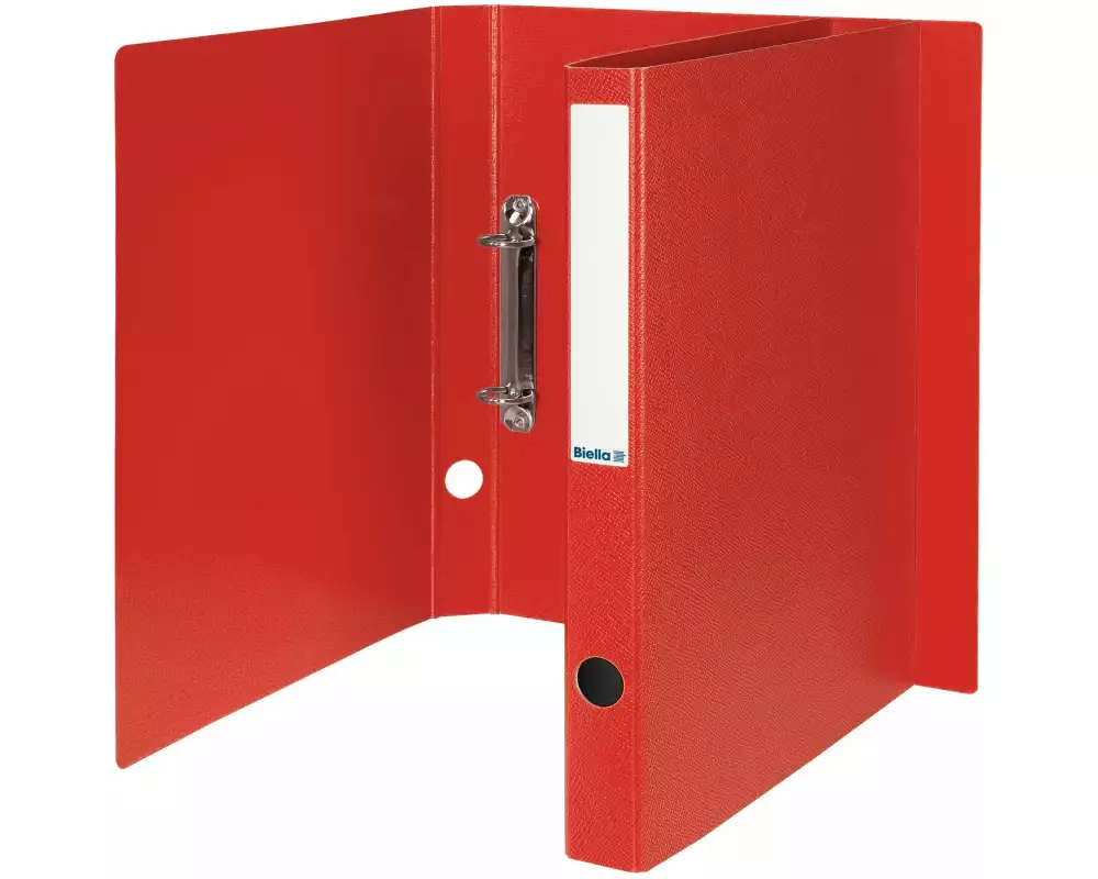 Biella Ringbuch Viria A4 3.1 cm, Rot
