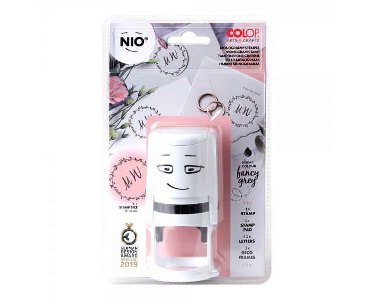 COLOP Stempel 154866 NIO Monogramm Hochzeit