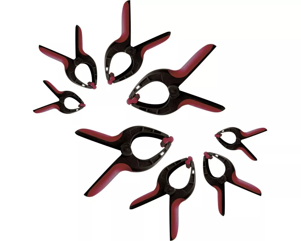 Kraftwerk Einhandzwinge 8-teilig