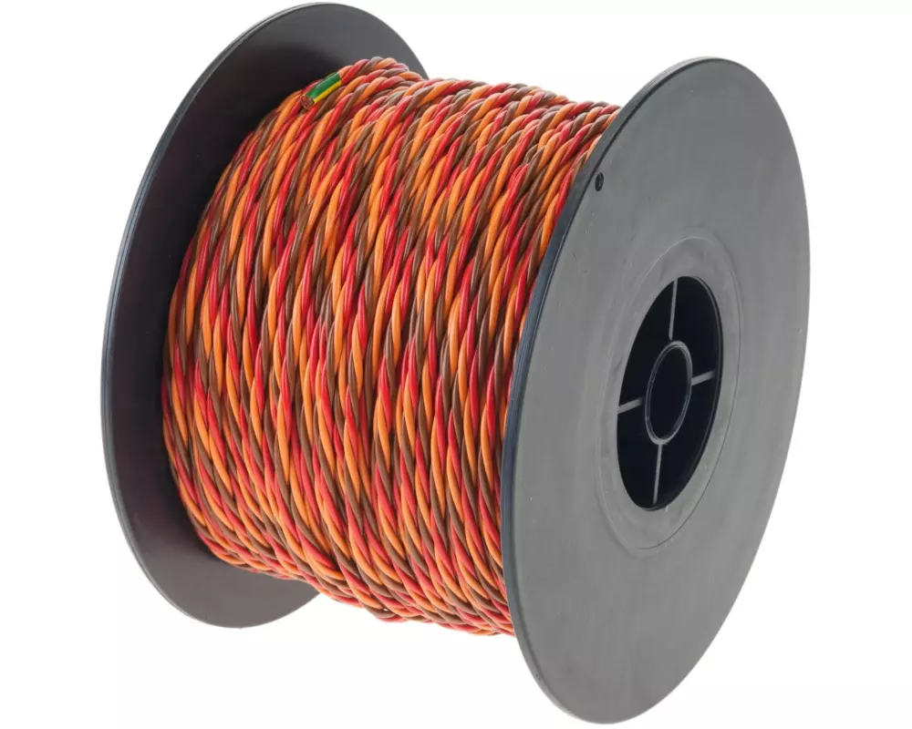 Muldental Servokabel verdrillt JR/Graupner 0,50 mm² 100 m Ohne zu Ohne